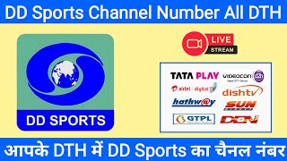 DD Sports Channel Number on Airtel Dish TV, Videocon D2H, Tata Play, Sun Direct, GTPL & Free Dish