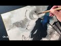 daily challenge 85 chinese painting ink splashed lotus 張大千潑墨荷花 zhang daqian technique