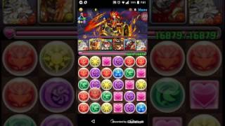 パズドラ　スカーレット降臨超絶地獄級安定攻略