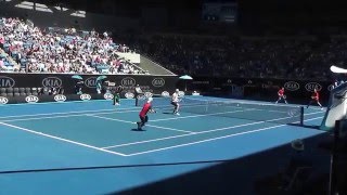 Melbourne, Australia   Australian Tennis Open #12   Groth Hewitt Vs Pospisil Sock    24 Jan 2016