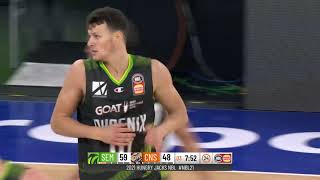 Yannick Wetzell Posts 12 points & 11 rebounds vs. Cairns Taipans