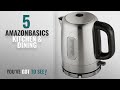 Amazonbasics Top 10 Kitchen & Dining [2018]: AmazonBasics Stainless Steel Electric Kettle - 1-Liter