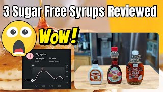 One of These Spiked My Blood Sugar! 😱 3 Keto Syrups Tested (Glucose Monitor)