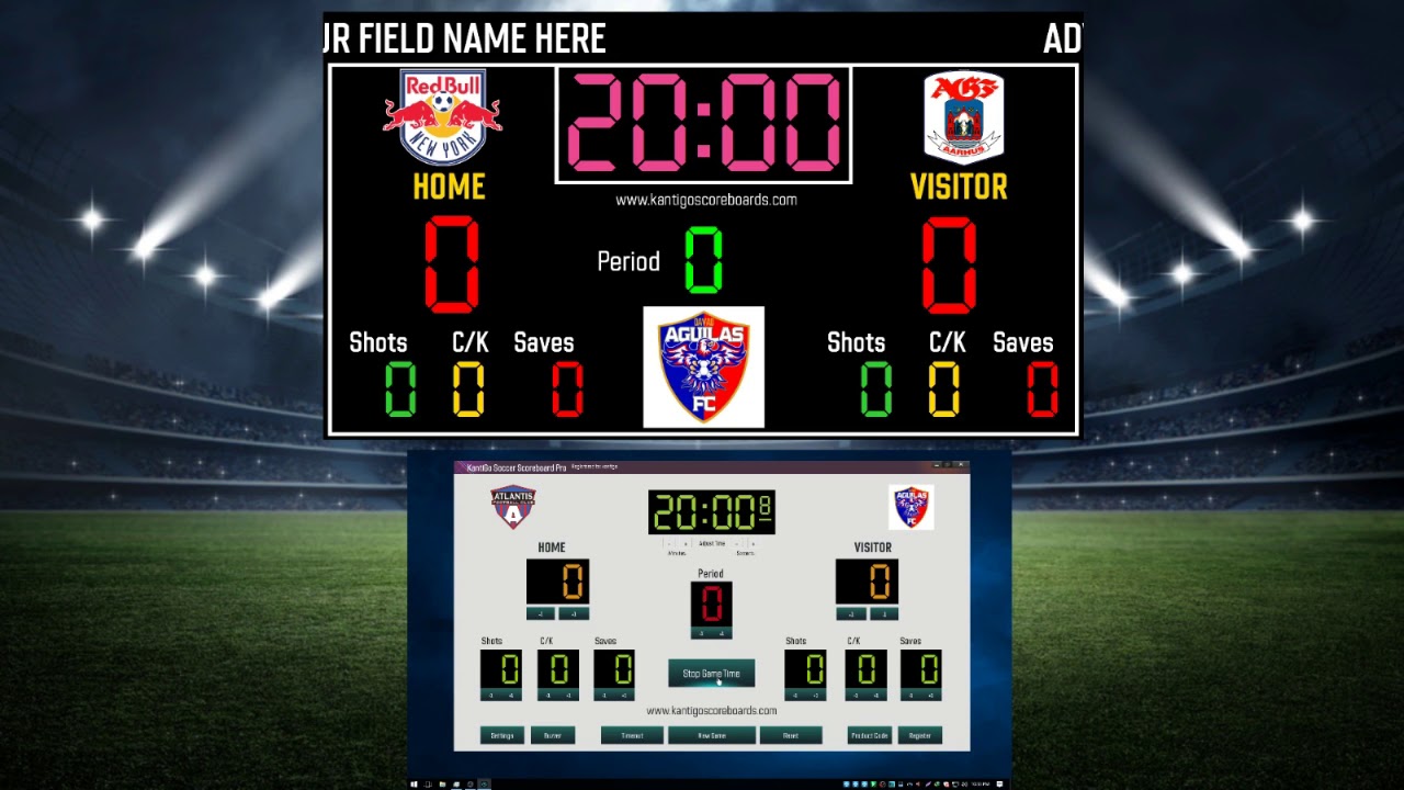 Soccer Scoreboard Pro - YouTube