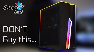 Don't buy this case! Aerocool Bolt PC Case Review