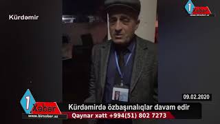 Kürdəmirdə məntəqə sədrləri protokol yazmadan seyfi bağlayıb qaçdı-İDDİA