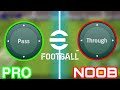 EFOOTBALL 23 MOBILE PASSING TUTORIAL- COMPLETE GUIDE TO PASS LIKE A PRO (TIPS AND TRICKS)