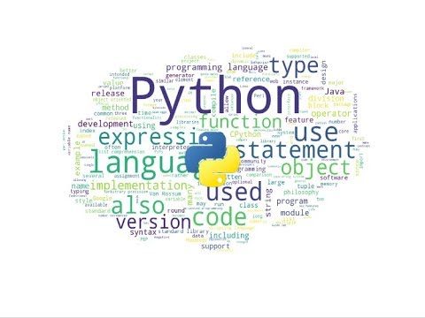 WordCloud Using Python - YouTube