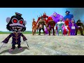 NEW DARK MURDER MONKEY DARK DECEPTION CHAPTERS 1-4 NPCs VS SLENDYTUBBIES 3 NPCs in Garry's Mod Fight