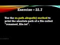 #22 Exercise - OS Module in Python #python #programming