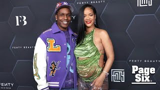 Rihanna gives birth, welcomes first baby with boyfriend A$AP Rocky | Page Six Celebrity News