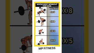 || WHOLE BODY WORKOUT FOR MASS || @mpfitness7935 #tipsandtricks #fitness #workoutregime #workout