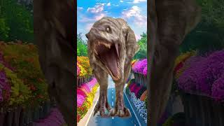 Dinosaur in the city road 🦖🦖 || Gulnawaz Khan || #dinasaur #attack #animals #trending #shorts 🦖🦖🦖🦖