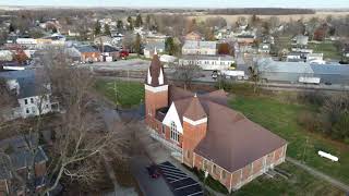 Aerial College CornerOhio