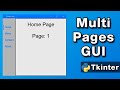 Tkinter Multiple Pages GUI: Switch Frames in Tkinter | Multi-Page Python App Tutorial