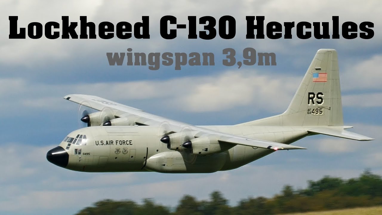 Lockheed C 130 Hercules 3 9m Giant Scale Rc Airplane 4k Nesvacily