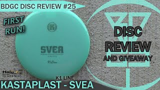 BDGC Disc Review #25: Kastaplast - Svea (Giveaway ended 11/2/2020)