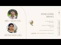 HOME GOING SERVICE ABEL T AJESH (19) & GEETHA AJESH (46). 17-02-2026. 08:00 AM