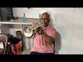 Mayari Skerrett Trumpeter Playing & Comparing RT3 to GG Backbore