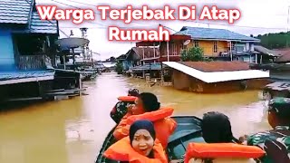 Banjir di PENGARON rendam 6 desa Kab. Banjar