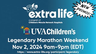 Extra Life Marathon November 2024 - Saturday