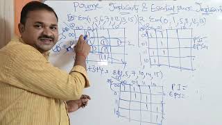 Prime Implicants and Essential Prime Implicants in Karnaugh Map || K-Map || DLD || DE