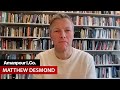 Matthew Desmond: The Privileged are Complicit in America’s Poverty Crisis | Amanpour and Company