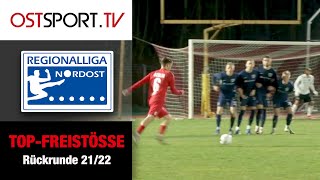 Schlenzer oder Flattterball? Die TOP-Freistöße der Rückrunde | Regionalliga Nordost