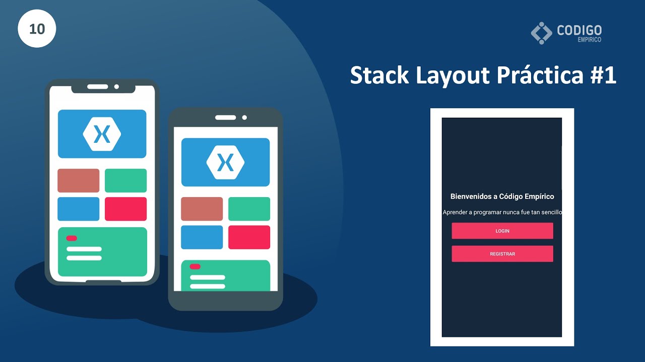 Curso Completo De Xamarin Forms - #10 Stack Layout Práctica #1 - YouTube