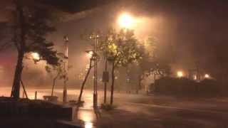 蘇迪勒颱風 Typhoon SOUDELOR  台北市四四南村  2015/8/8 4-6am