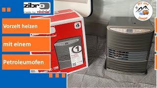 Das Vorzelt heizen ohne Gas | Zibro LC 130