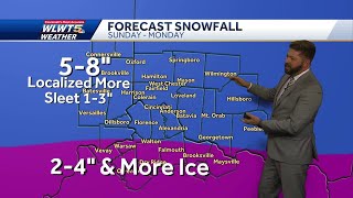 Winter storm set to slam Cincinnati area