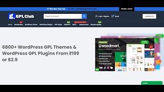 GPL CLUB WordPress Plugins and WordPress Themes at low cost | GPLCLUB.CO #wordpressthemes #wordpress