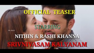 SRINIVASA KALYANAM OFFICIAL TEASER|DETAILS|MOVIE RELEASE DATE|SOUTH INDIAN MOVIE|HINDI DUBBED