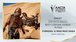 Chris Alosio \u0026 Sharon Zeeman present Furiosa: A Mad Max Saga with Best Costume Design in Film