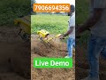 8hp Tiger Model Power Tiller live Demo | Unnat kisan Agro Power tiller | Mini tractor Demo | #Weeder