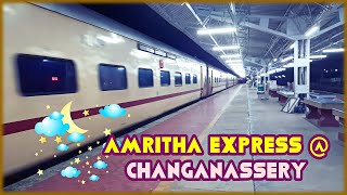 Changanassery welcomes Amritha Express | 2AM Arrival