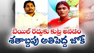 జగన్ బెయిల్ రద్దుకు కుట్ర అనడం.. శతాబ్దపు అతిపెద్ద జోక్ | YS Sharmila Comments On Jagan