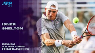 John Isner vs Ben Shelton (R2) Atlanta Open 2022 Highlights AO Tennis 2 PS4 Gameplay