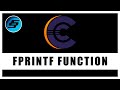 fprintf() Function - C Programming