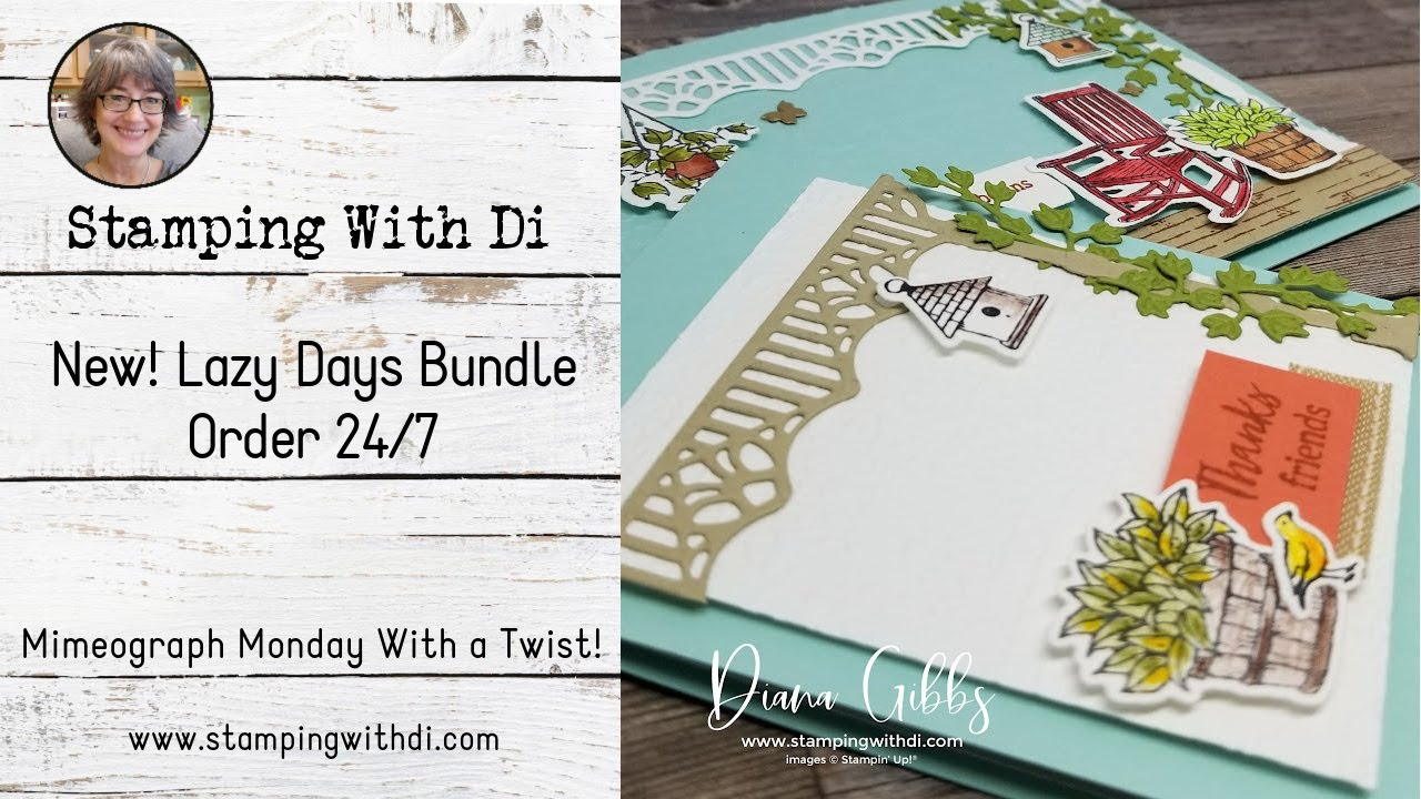 New! Lazy Days Bundle - Mimeograph Monday With A Twist! - YouTube