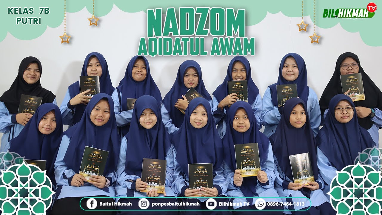 NADZOM ADIQATUL AWAM | KELAS 1 B MADRASAH DINIYAH | PP BAITUL HIKMAH ...