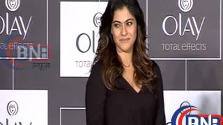 CUTE \u0026 Beautiful Kajol At Olay Total Effects New Product Launch 2016