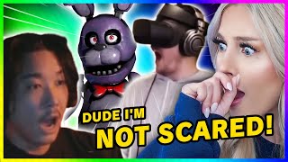 We React to The Vanoss Crew Getting SCARED?!