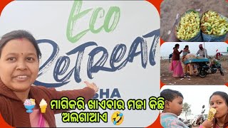 ମା ଘରୁ ଆସଲାବେଳେ ଗଲୁ Eco Retreat buli ହେଲେ ଆମକୁ ସରପ୍ରାଇଜ ମିଲିଗଲା🤩 କେନ୍ତା?🤔video ଦେଖୁନ🙏sambalpuri vlog