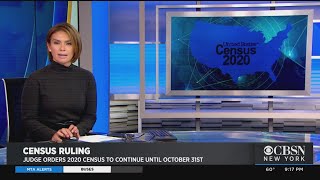 Judge Orders 2020 Census To Continue Until October 31st