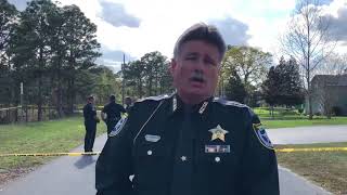 Hernando Sheriff Al Nienhuis gives update on deputy-involved shooting in Spring Hill