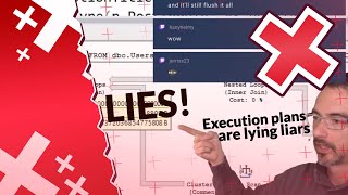 SQL Server Execution Plans are Lying Liars