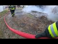 truck 50 *ride along bodycam* working outbuilding fire assist to 60