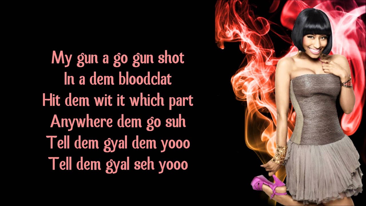 Nicki Minaj - Gun Shot (feat. Beenie Man) Nicki Minaj - Gun Shot (feat. Beenie Man)